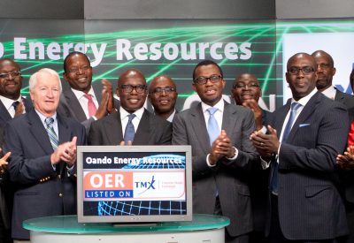 Oando Energy Resources executives