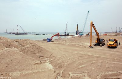 Work in progress at the PIPC site