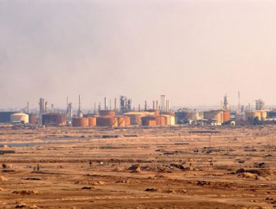 Basrah oil refinery