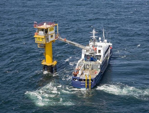 Wintershall gets gas from North Sea rig
