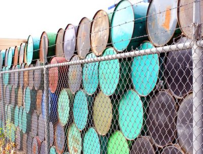 - The US oil price climbed above global market prices on Tuesday for the first time in four years. The