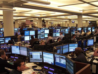Oil prices fell on Monday, with West Texas Intermediate (WTI) trading above Brent crude.