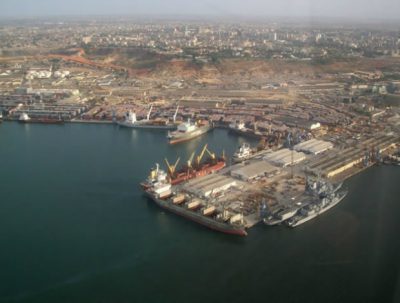 Cabinda Angola port refinery