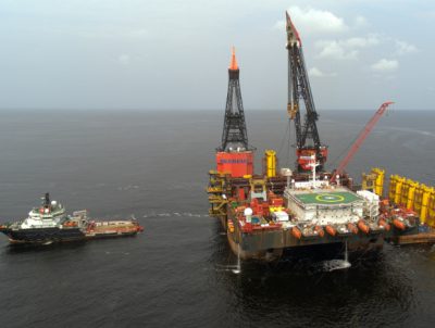 Congo offshore rig