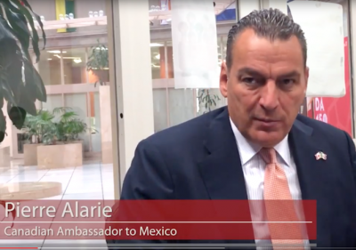 Pierre Alarie, Canadian ambassador to Mexico