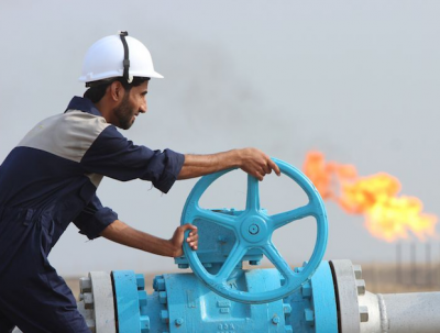 Oilfield stock picture